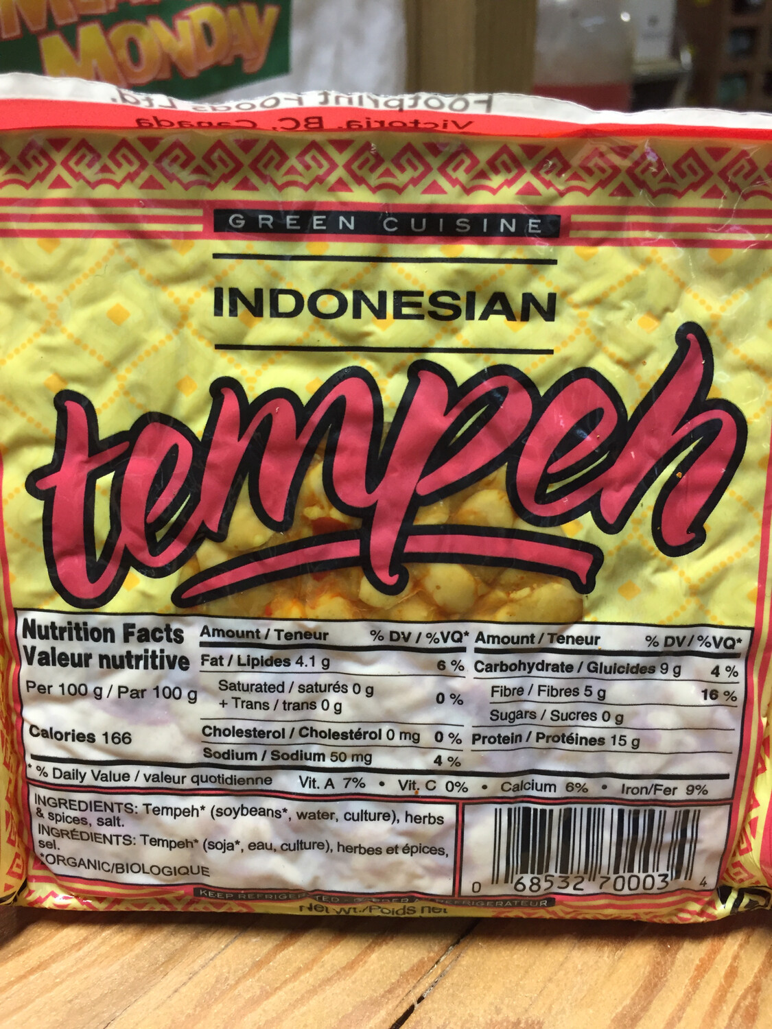 Green Cuisine Tempeh Indonesian 225g