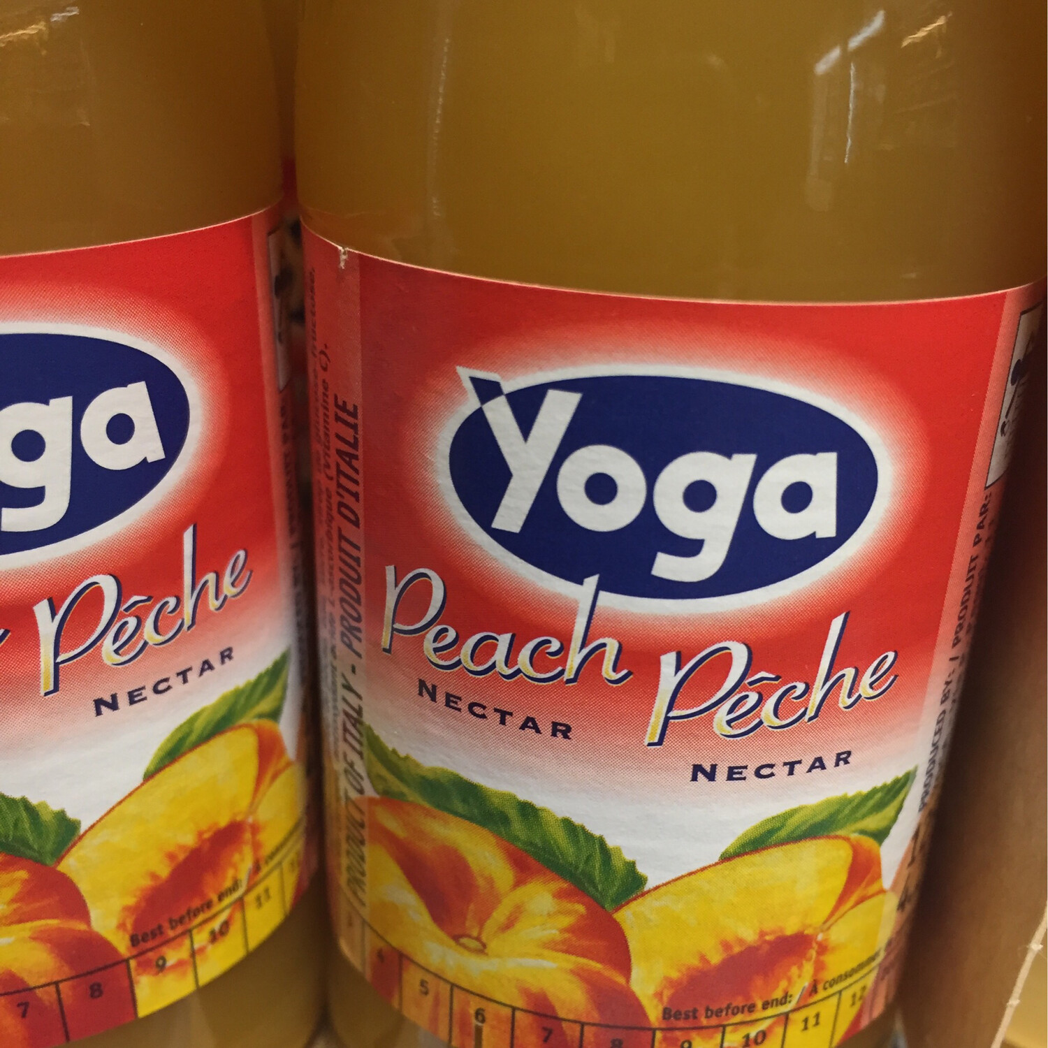 Yoga Peach Nectar Single 125ml