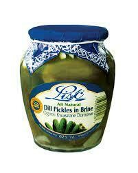 Lisc Dill Pickles in Brine - Fancy  - 625ml