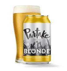 Partake Non Alcoholic Beer - Blonde Ale - 