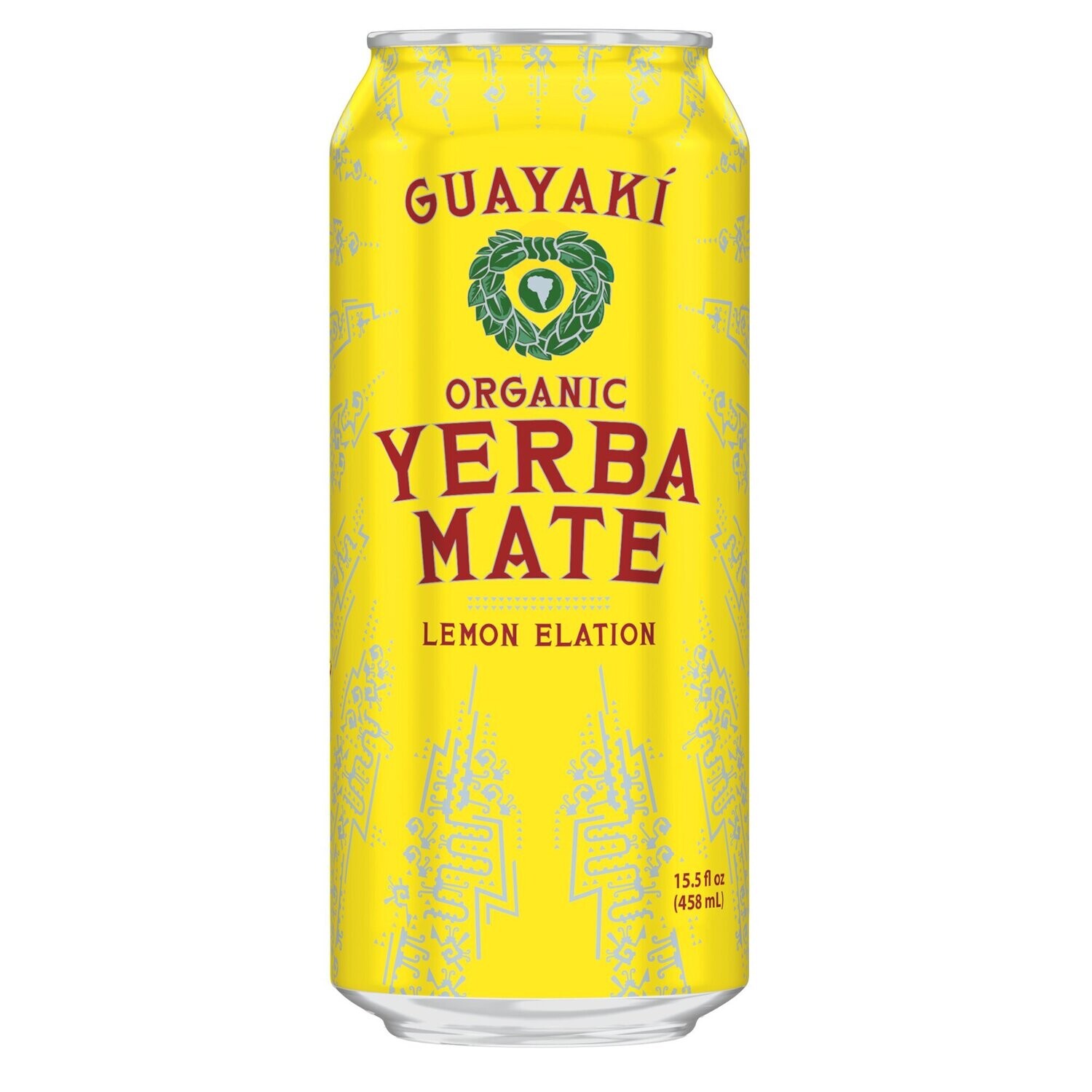 Guayaki Yerba Mate Drink - Lemon Elation- 458ml