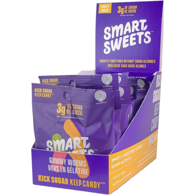 Smart Sweets Gummy Candies - Gummy Worms - 50g