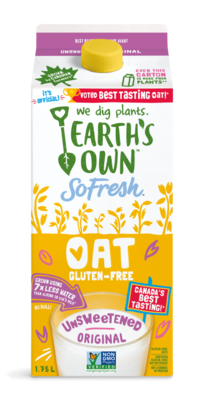 Earth&#39;s Own Oat Milk Original 1.75L