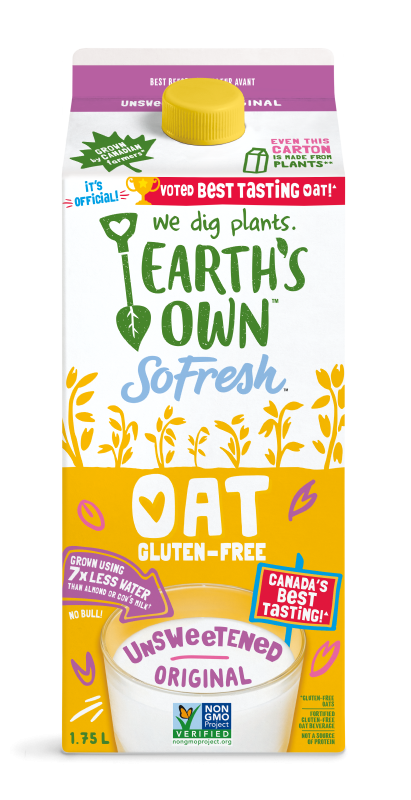 Earth&#39;s Own Oat Milk Original 1.75L