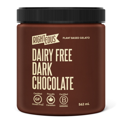 Righteous Dairy Free Gelato Dark Chocolat