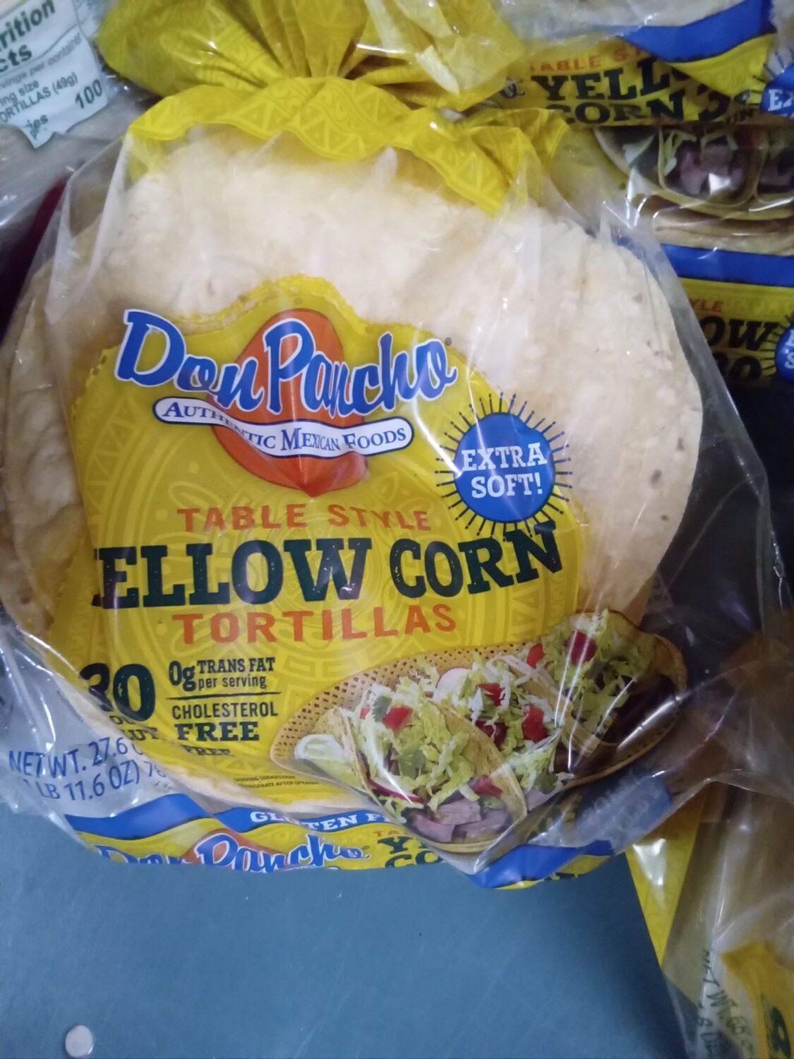 Don Pancho Gluten Free Yellow Corn Tortilla 30ct