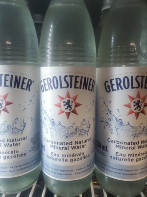 Gerolsteiner Carbonated Mineral Water 750ml