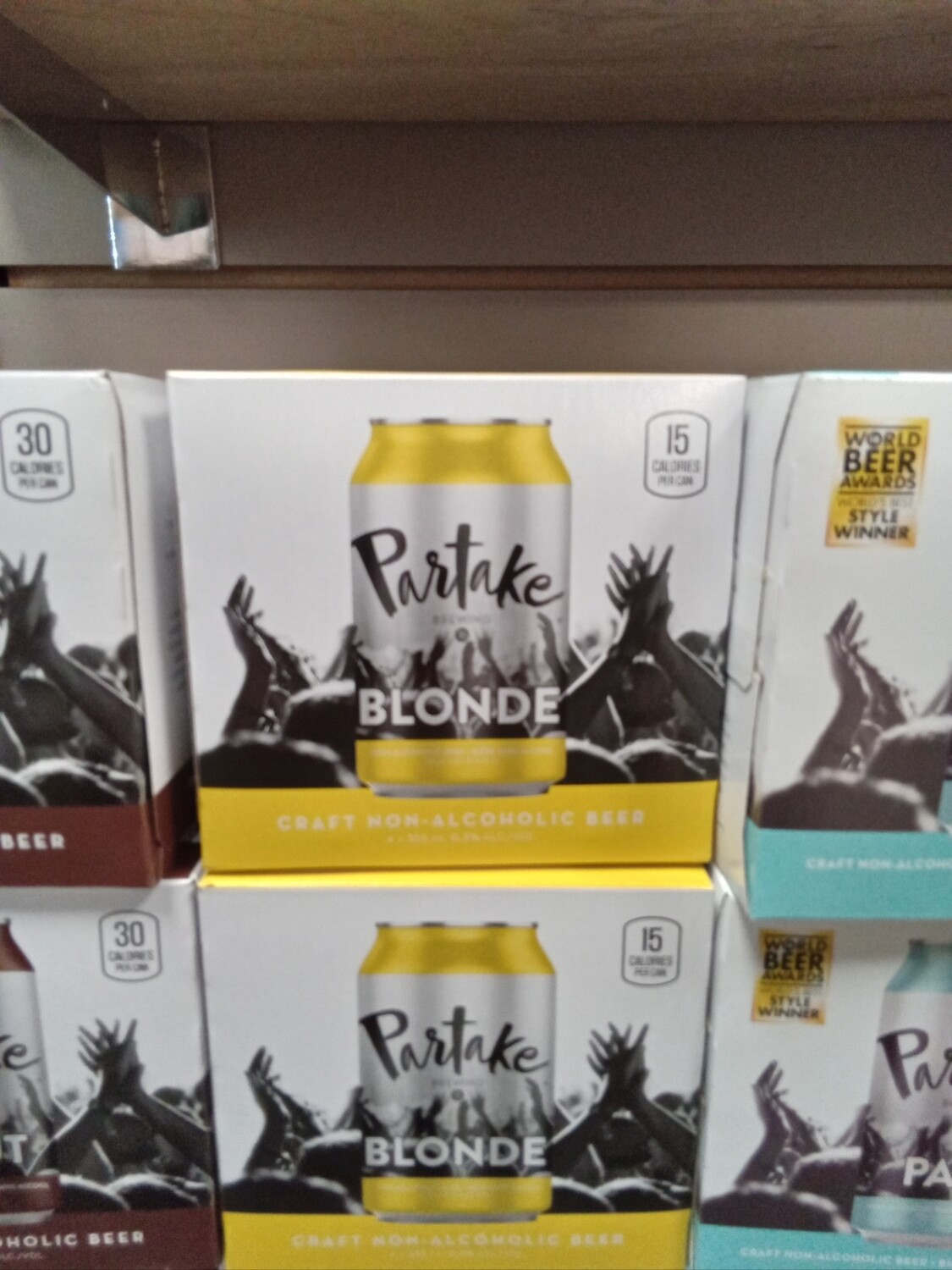 Partake Non Alcoholic Beer - Blonde - 4pk - 4x355ml