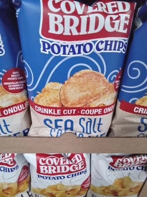 Covered Bridge Potato Chips Sea Salt 170g