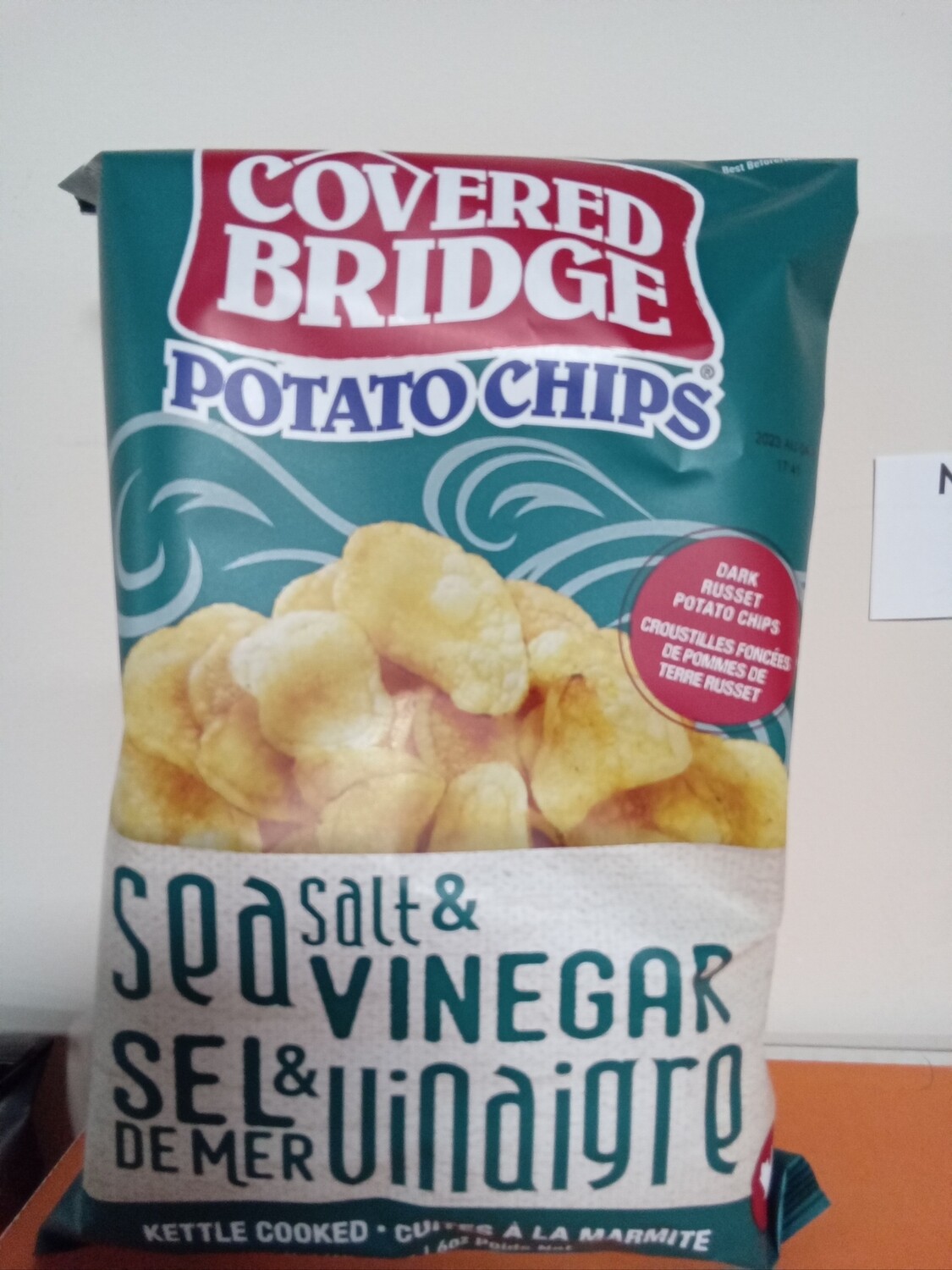 Covered Bridge Potato Chips  Salt and Vinegar  170g