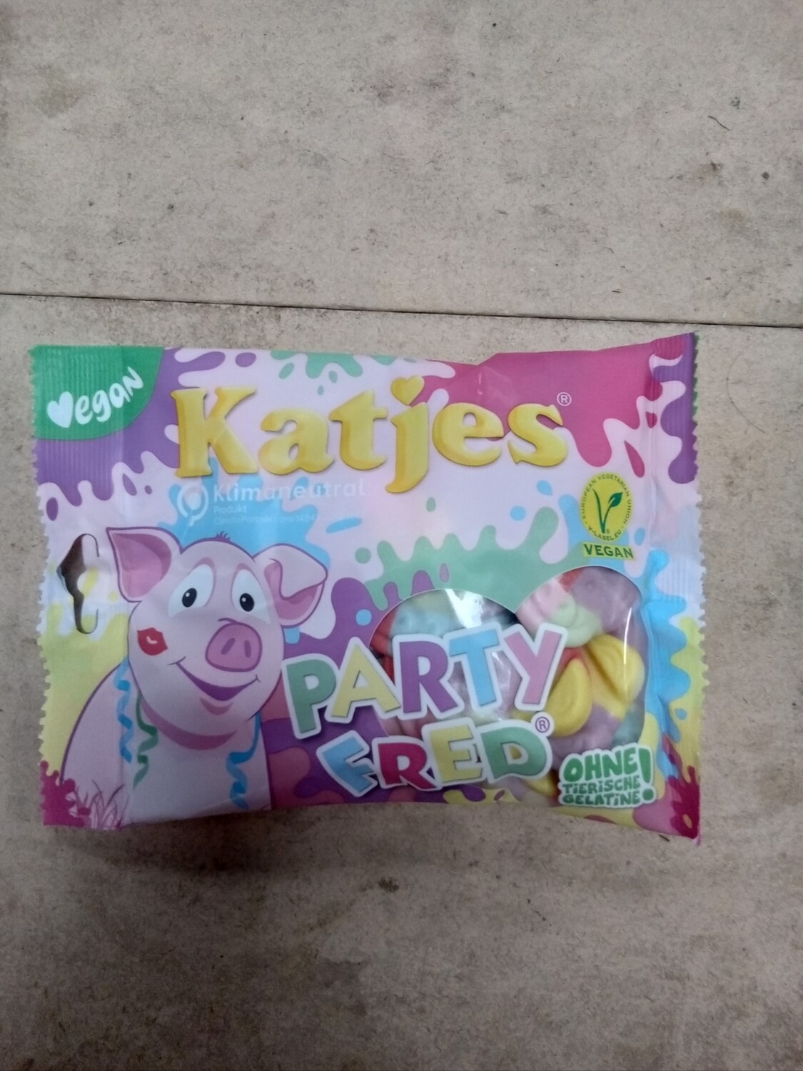 Katjes Wonderland Plant Based Gummies Vegan - Party Fred Ferkel - 200g