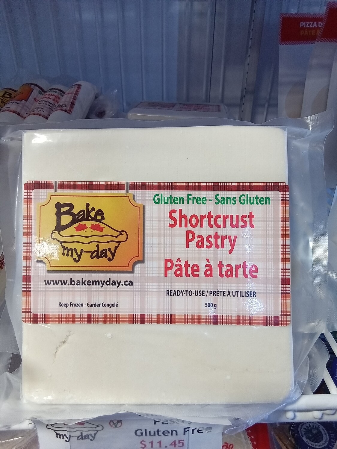 Bake my Day - Frozen gluten free shortcrust pastry - Not Vegan