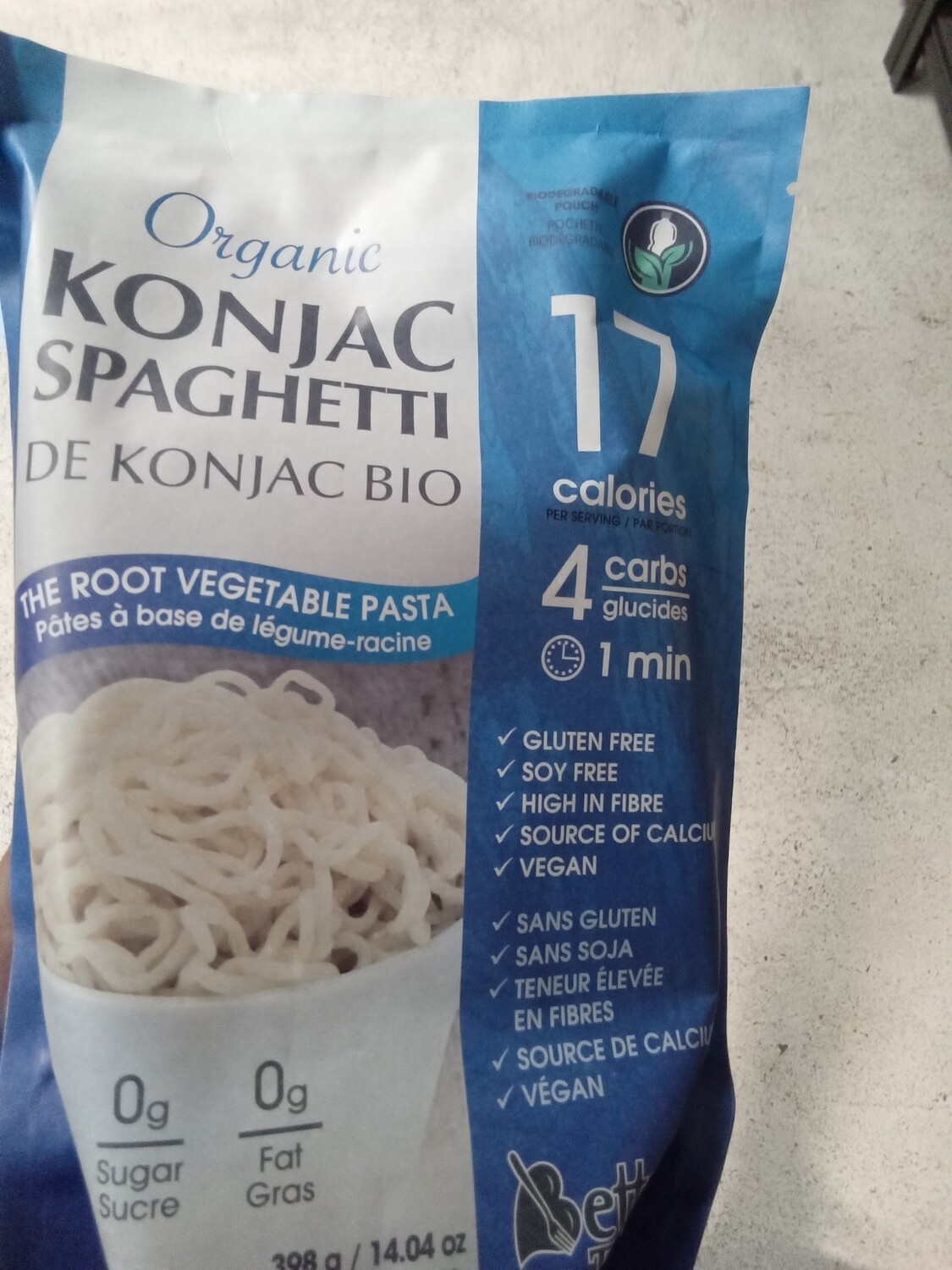 Better Than Pasta Organic Konjac Spaghetti - 300g