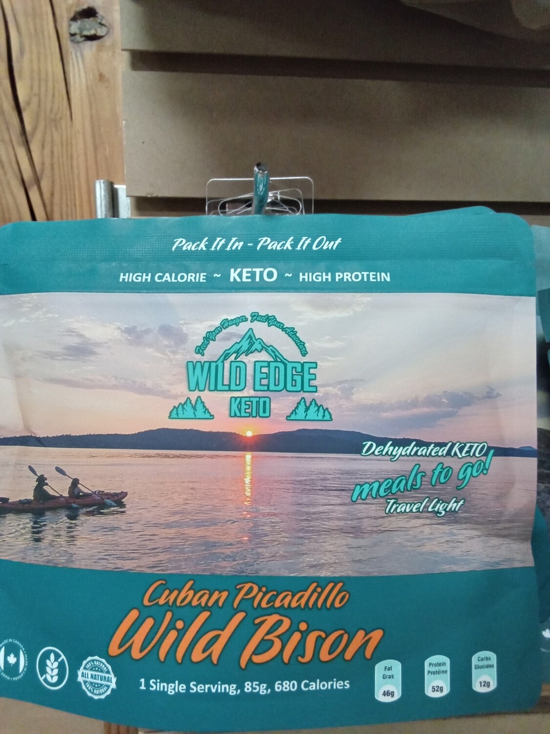 Wild Edge Keto - Cuban Picadillo Wild Bison - Dehydrated Meal