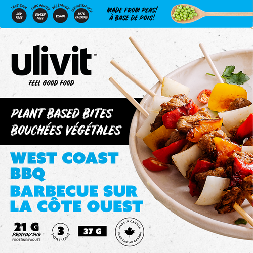 Ulivit West Coast BBQ - Plant Based Dehydrated Protein Bites- GF - 37g