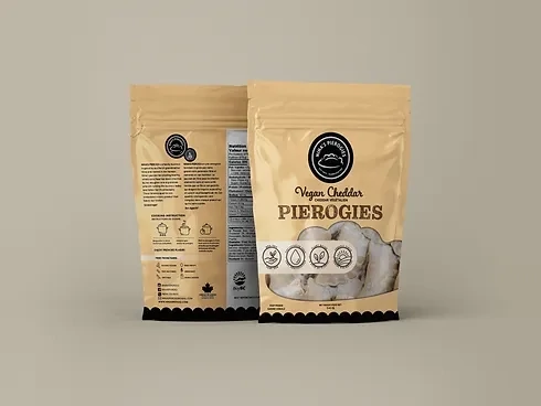 Nina&#39;s Pierogies  Vegan Cheddar Cheese &amp; Potato- Contains Gluten