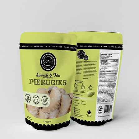 Nina&#39;s Pierogies Spinach and Feta  Gluten Free