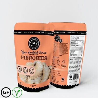 Nina&#39;s Pierogies Sundried Tomato and Yam Gluten Free