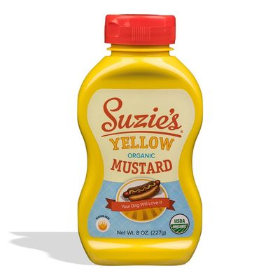 SUZIE&#39;S Organic Yellow Mustard 529ml