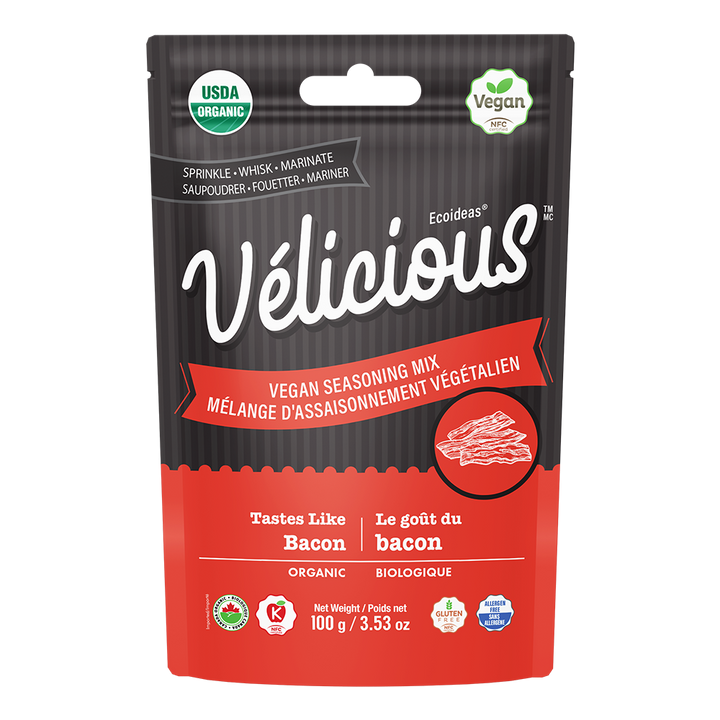 Ecoideas Velicious tastes like bacon vegan Seasoning mix