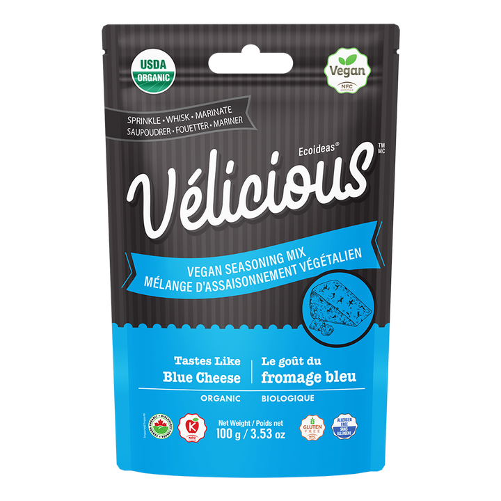 Ecoideas Velicious tastes like Blue Cheese vegan Seasoning mix