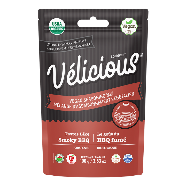Ecoideas Velicious tastes like Smoky Bbq vegan Seasoning mix