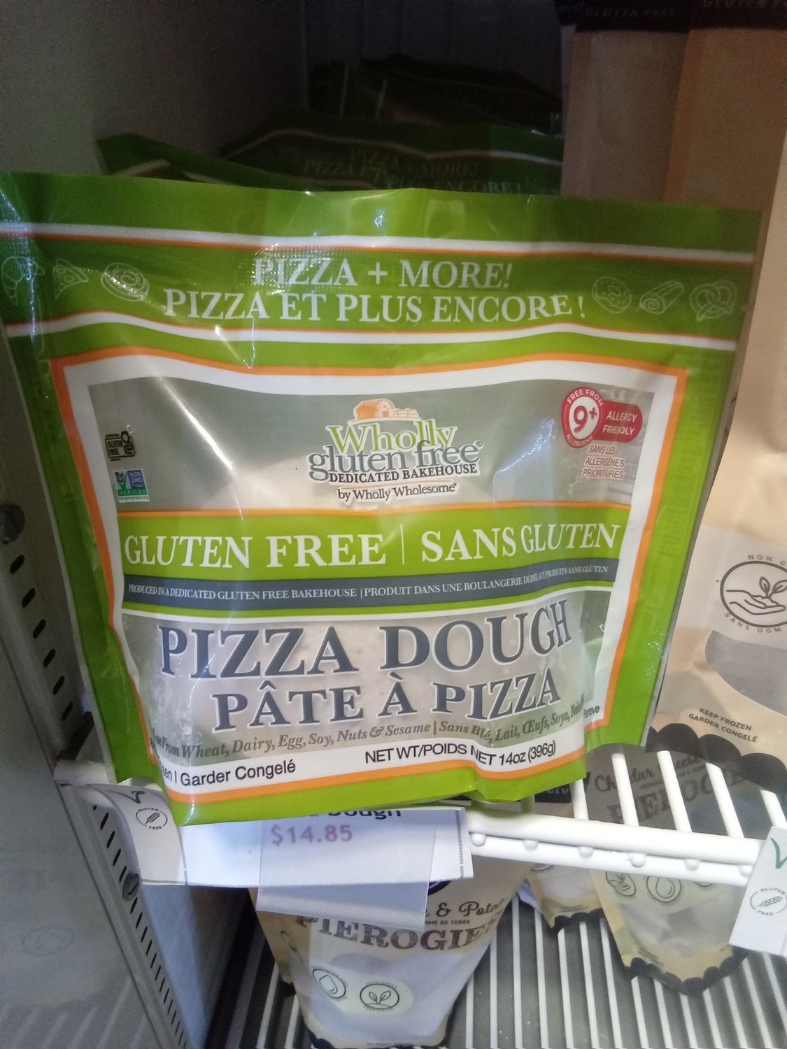Wholly Wholesome Gluten Free Pizza Dough