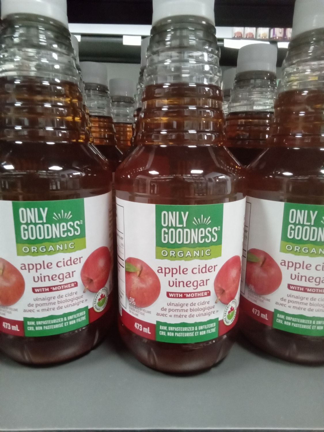 Only Goodness  Organic Apple Cider Vinegar - 473ml