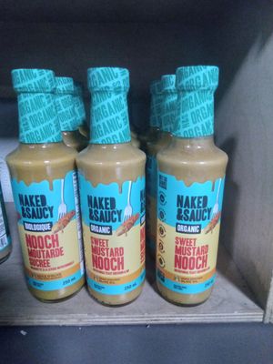Naked and Saucy Sweet Mustard Nooch Dressing 250ml