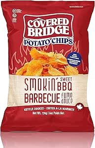 Covered Bridge Potato Chips Smoking Sweet BBQ 170g