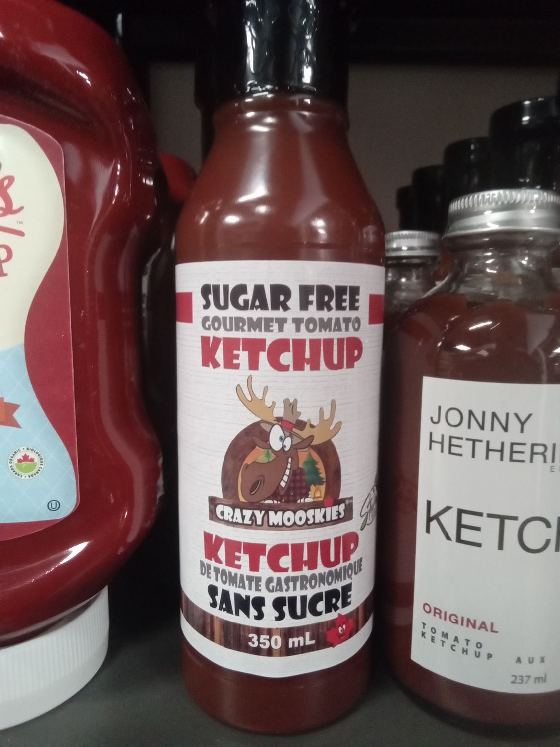 Crazy Mooskies sugar free Ketchup  - 350ml