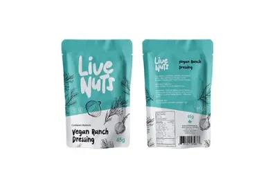 Live Nuts Vegan Ranch Dressing - 45g