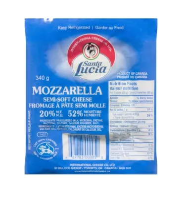 Santa Lucia Mozzarella - 340g
