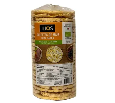 Ilios - Organic Corn Cakes - 130g