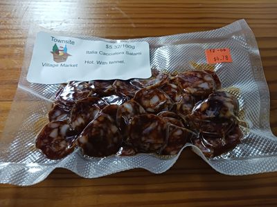 Sliced Italia Salami Co. Cacciatora with Fennel - 40g