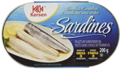 Kersen Sardines Fillet in Sunflower - 200g
