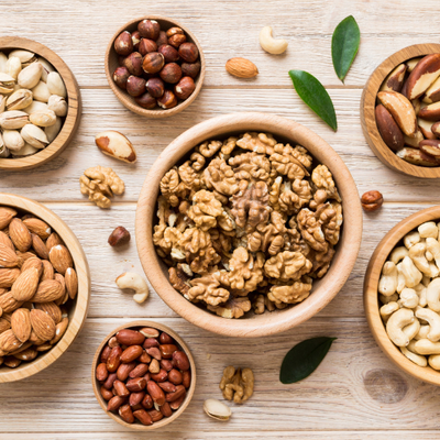 Nuts, Nut Butters and Dried Fruits
