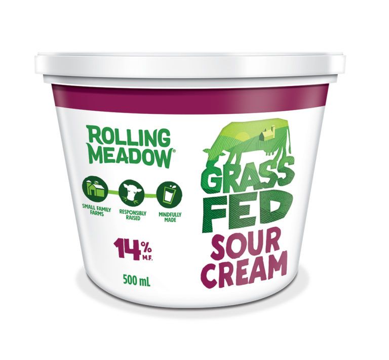 Rolling Meadow - 14% Premium Sour Cream - 500ml