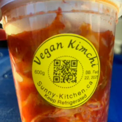 Sunny Kitchen - Vegan Kimchi (locally made) - 600g
