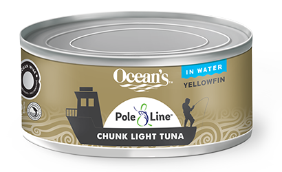 Ocean’s Chunk Light Tuna  (in water)- 184g