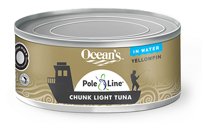 Ocean’s Chunk Light Tuna  (in water)- 184g