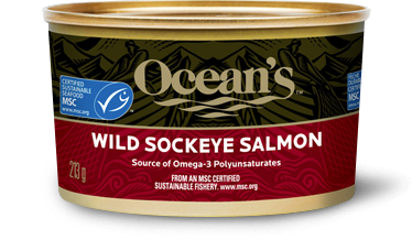 Ocean’s Wild Sockeye Salmon - 213g