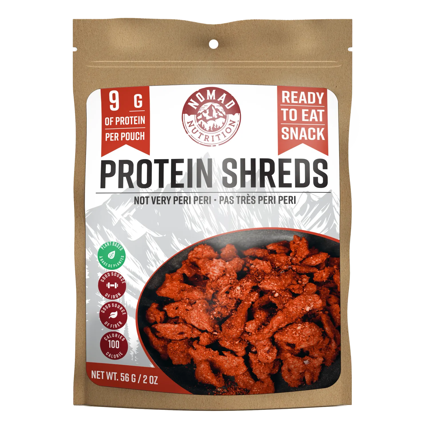 Nomad Nutrition - Protein Shreds: Not Very Peri Peri