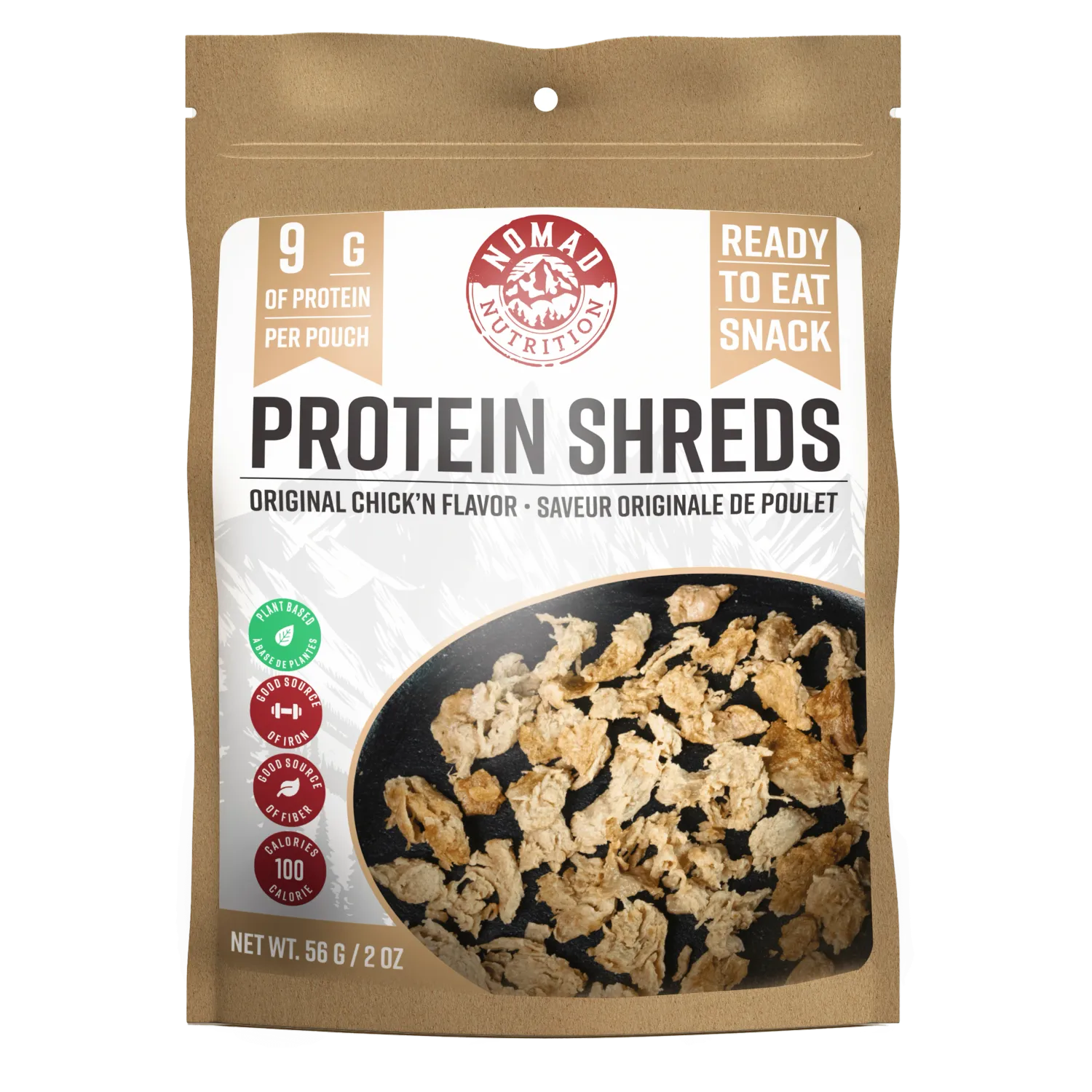 Nomad Nutrition - Protein Shreds: Original Chick&#39;n