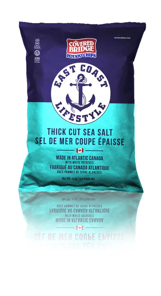 Covered Bridge ECL Thick Cut Sea Salt - 170g