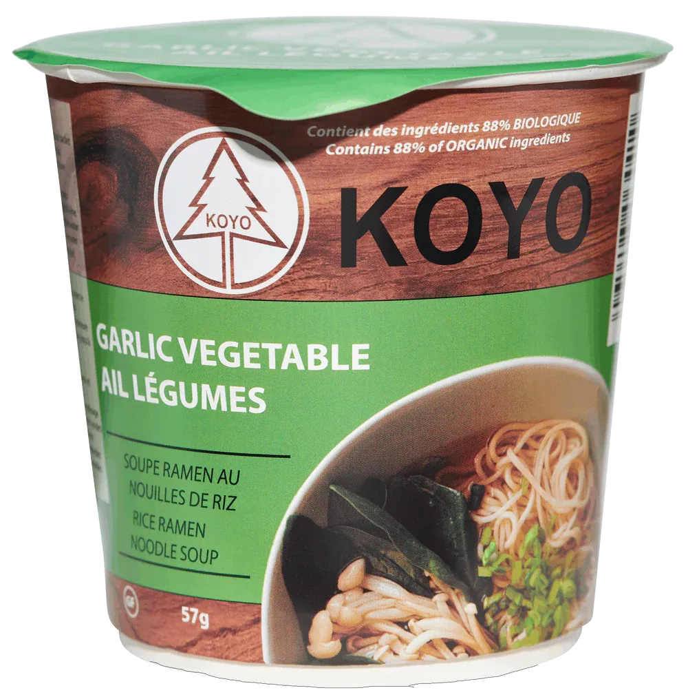 KOYO - Gluten-Free Garlic Vegetable Rice Ramen - 57g