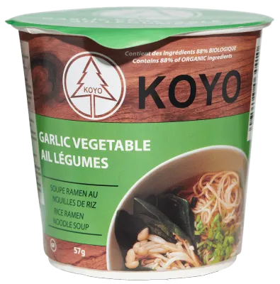 KOYO - Gluten-Free Garlic Vegetable Rice Ramen - 57g