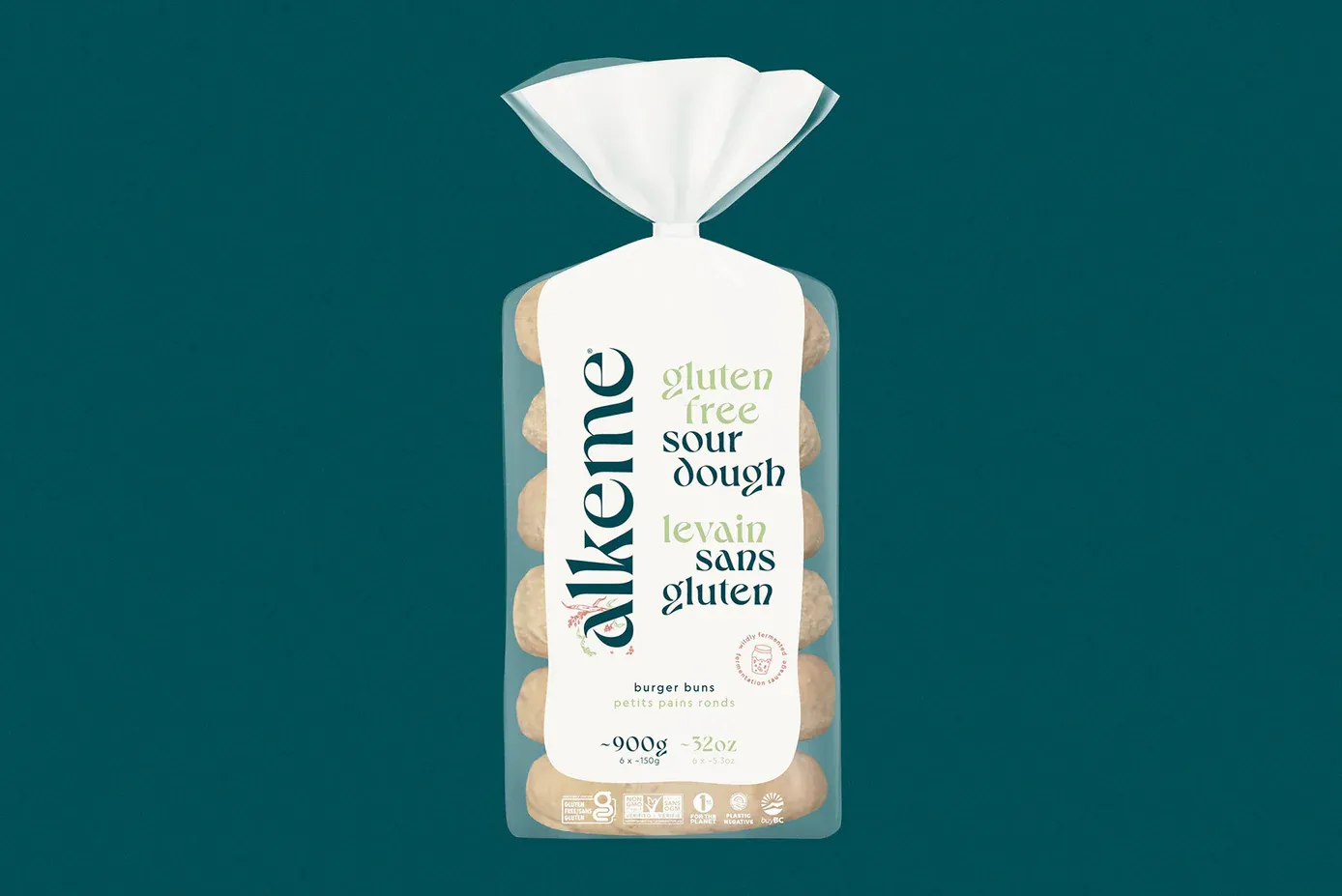 Alkeme - Gluten Free Burger Buns, 900g