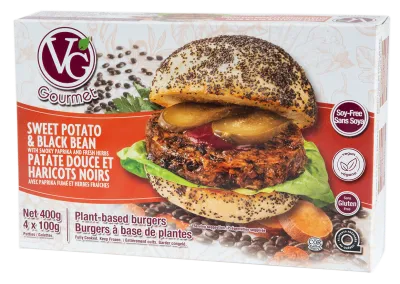 VG Gourmet - Sweet Potato &amp; Black Bean Burger