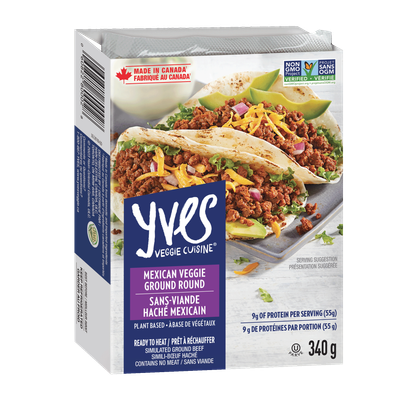 Yves Ground Round Mexican 340g